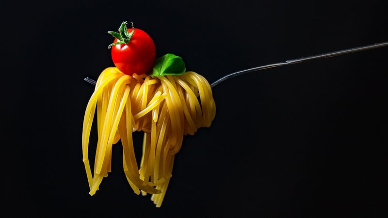 Korean-Italian Fusion Pasta